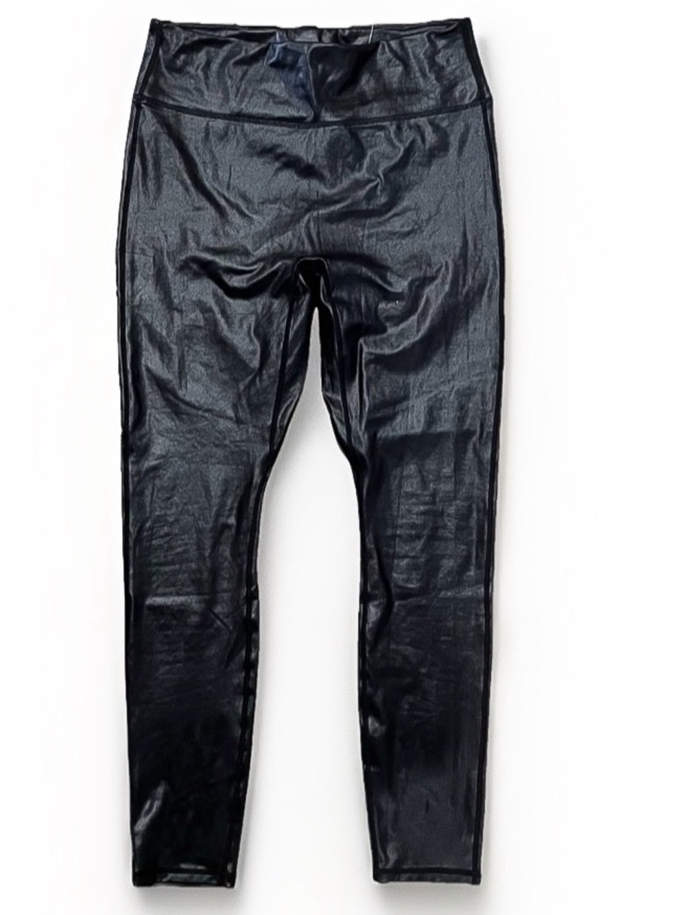 Fabletics Motion365+ Contour High-Waisted Legging Black Shine NWT Size L